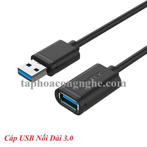 Unitek 29696 Y-C456GBK 3.0 0.5M Cáp USB Nối Dài 30029696